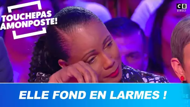 Christine Kelly battue pendant son enfance : elle fond en larmes en direct