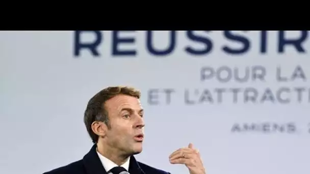 Présidentielle 2022 : A Amiens, Macron vante ses résultats, Bertrand l’accuse d’être « hors sol »