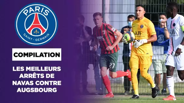 PSG - Le top arrêts de Navas contre Augsbourg