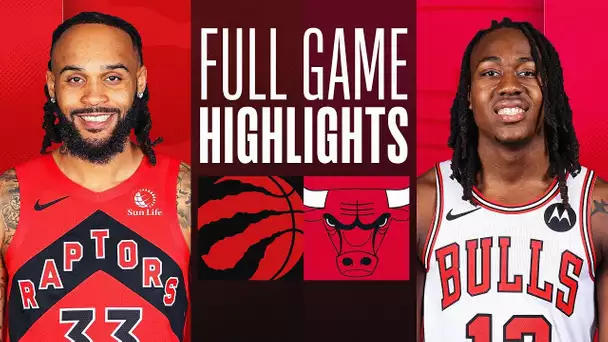 RAPTORS at BULLS | FULL GAME HIGHLIGHTS | January 30, 2024