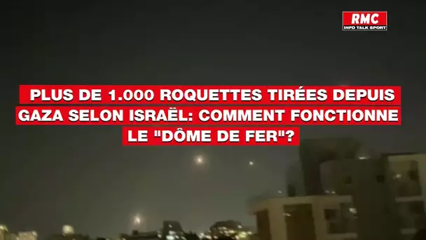 Plus de 1.000 roquettes tirées depuis Gaza selon Israël: comment fonctionne le "dôme de fer"?