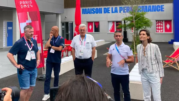 EN IMAGES - JO Paris 2024 : la Maison de la performance ouverte pour la délégation française