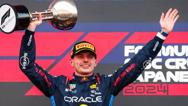 Formule 1 : Max Verstappen remporte facilement le Grand Prix du Japon