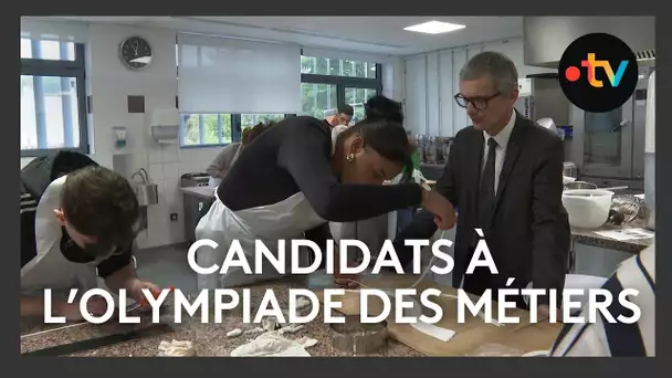 Candidats à l'Olympiade des métiers à Bordeaux