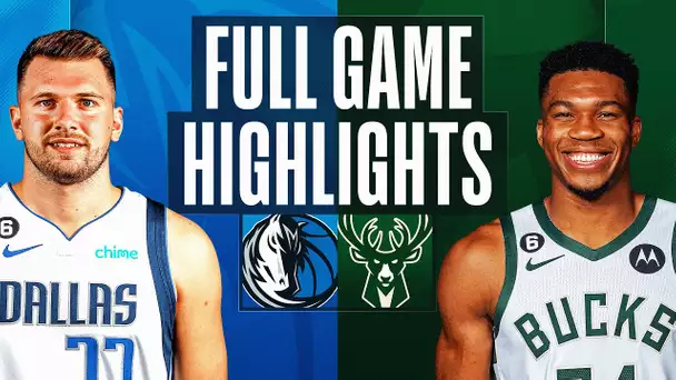 MAVERICKS at BUCKS | NBA FULL GAME HIGHLIGHTS | November 27, 2022