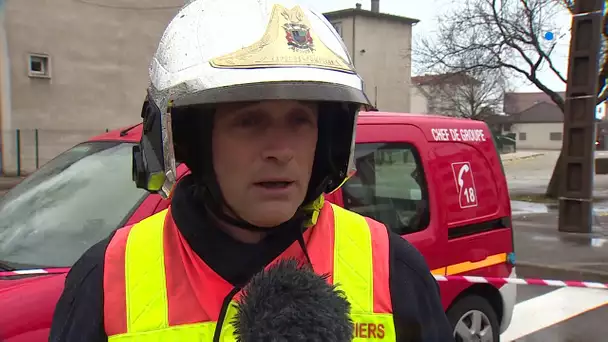 Pontarlier : le toit d'un lycée en partie détruit par la tempête Ciara