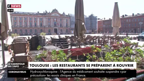 Toulouse : les restaurants se préparent à rouvrir