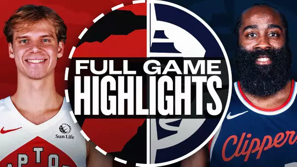 RAPTORS at CLIPPERS | FULL GAME HIGHLIGHTS | November 9, 2024