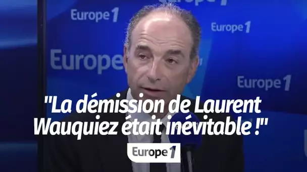 Pour Jean-François Copé, la démission de Laurent Wauquiez était "inévitable"