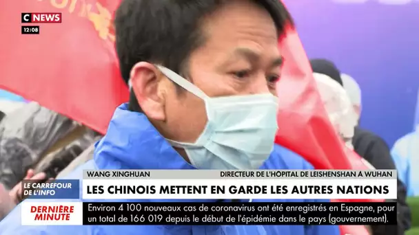 Les chinois mettent en garde les autres nations