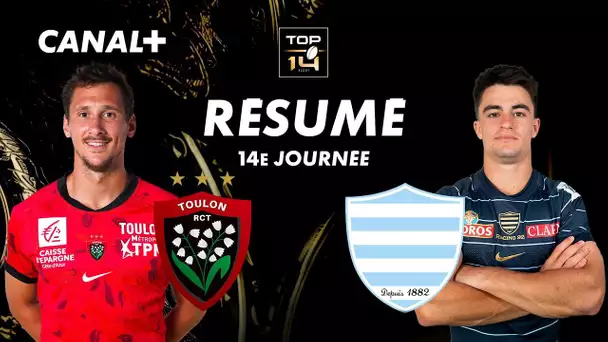 Le match complètement fou entre Toulon et le Racing - TOP 14 - 14ème journée