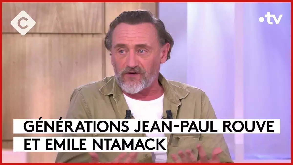 Jean-Paul Rouve Et Émile Ntamack - C à Vous - 09/10/2023 - Allo Trends