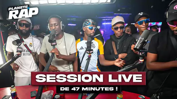 GROSSE SESSION LIVE DE 47 MINUTES ! #PlanèteRap