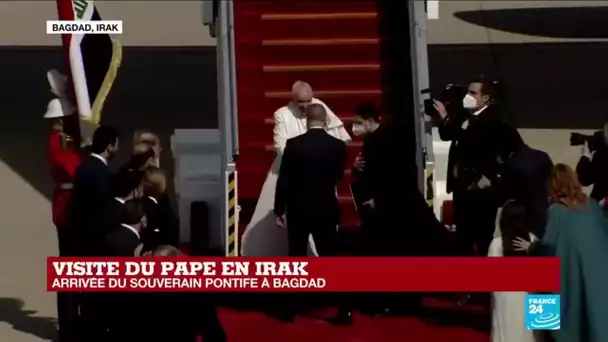 Replay -  Arrivée du souverain pontife à Bagdad