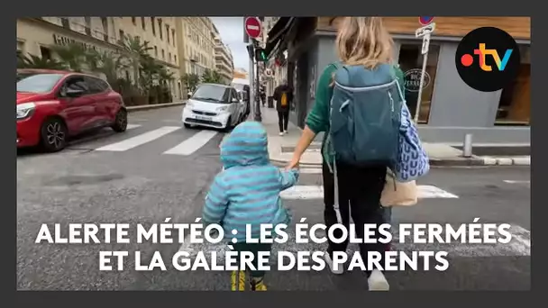 Ecoles fermées à cause de l'alerte météo : la galère des parents à Nice