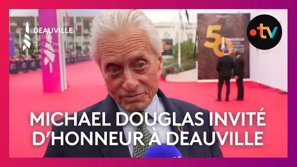 Michael Douglas, invité d'honneur du festival du cinéma américain de Deauville