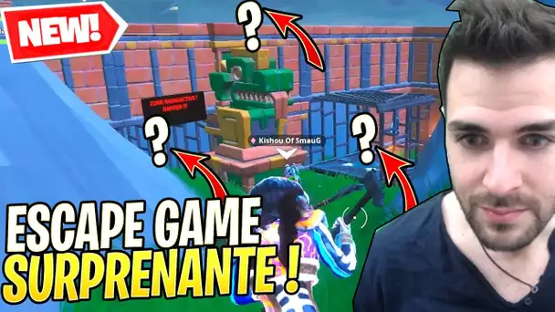 JE M&#039;ATTENDAIS PAS À UNE ESCAPE GAME COMME ÇA ! Originale Map Abonné Fortnite Saison 8