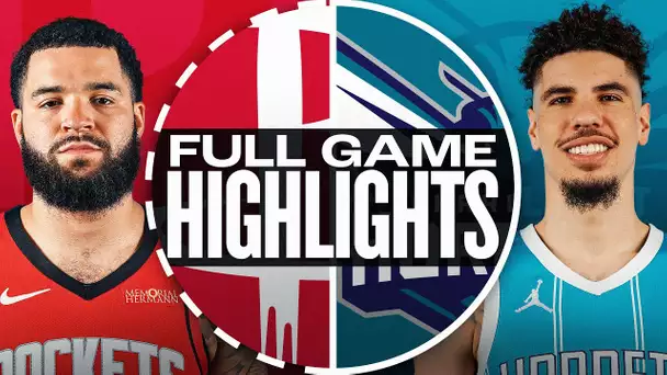 ROCKETS at HORNETS | FULL GAME HIGHLIGHTS | December 23, 2024