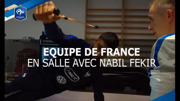 Equipe de France : Nabil Fekir se prépare en salle, reportage I FFF 2017