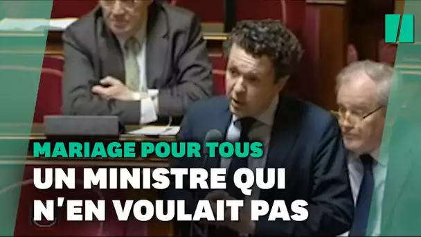 Quand Christophe Béchu s'opposait au mariage pour tous