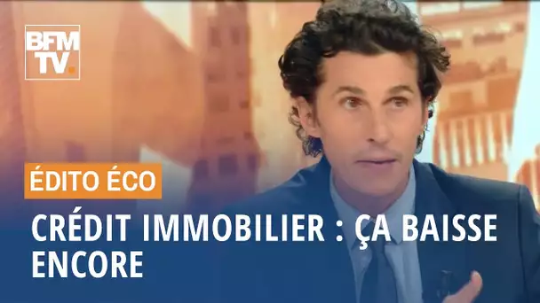 Crédit immobilier : ça baisse encore