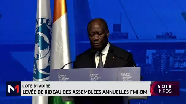 Côte d´Ivoire : Levée de rideau des assemblées annuelles FMI-BM