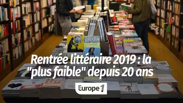 Rentrée littéraire 2019 : la plus "faible" depuis 20 ans avec seulement 524 livres