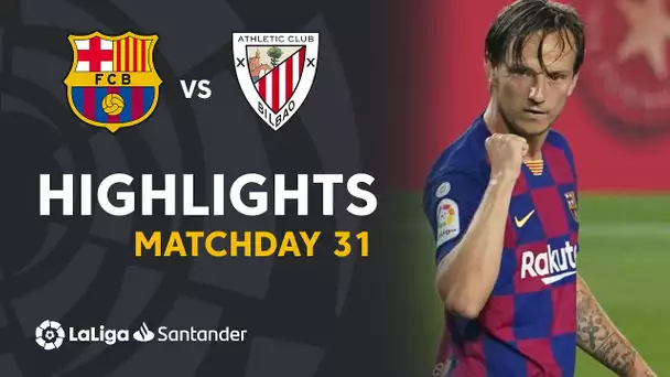 Highlights FC Barcelona vs Athletic Club (0-1)