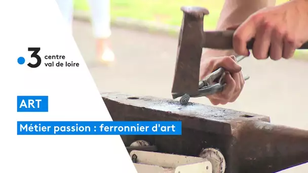 Un ferronnier d'art nous fait découvrir son métier avec passion