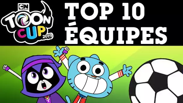 ⚽ Toon Cup 2019 : Le TOP 10 ultime des équipes ! 🌟 | Jeu de football | Coupe du monde ⚽