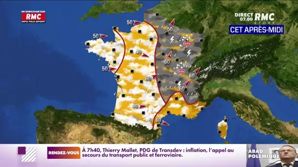 Votre météo du lundi 23 mai 2022