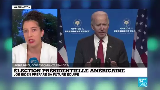 Présidentielle américaine : Joe Biden prépare sa future équipe