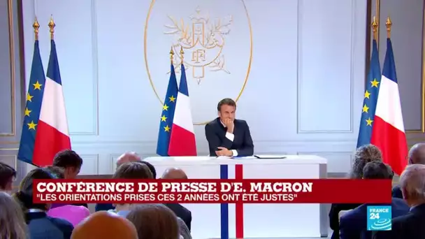 Emmanuel Macron répond à une éventuelle candidature à un second mandat en 2022