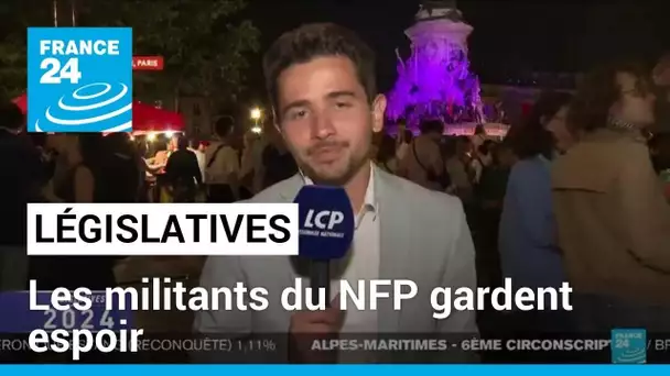 Législatives : une peur, mais aussi de l'espoir pour les militants du NFP • FRANCE 24