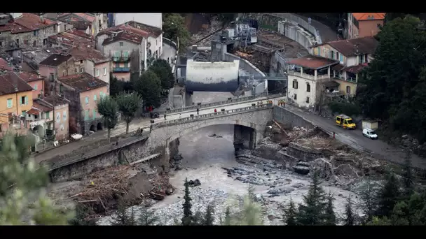 Après la tempête Alex, la vallée de la Roya renaît de ses cendres