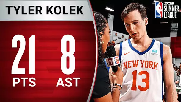 Knicks Rookie Tyler Kolek Hits GAME-WINNER In Summer League! 👏