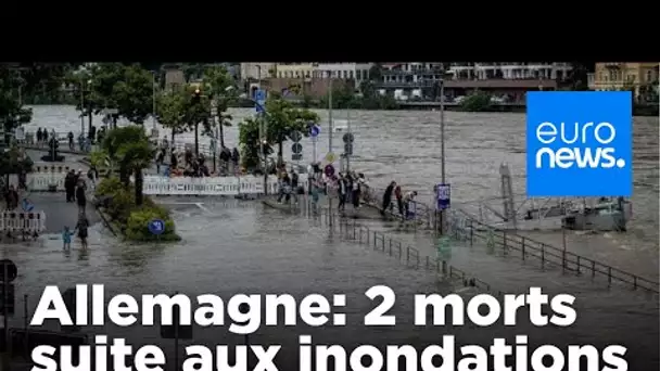 Allemagne : au moins deux morts suite aux inondations dans le sud du pays