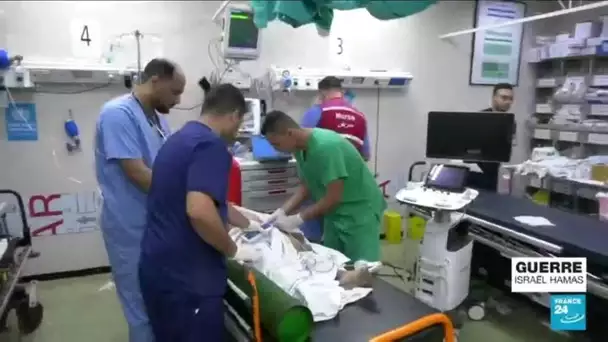 Gaza : MSF appelle à un cessez-le-feu, "une urgence vitale" • FRANCE 24