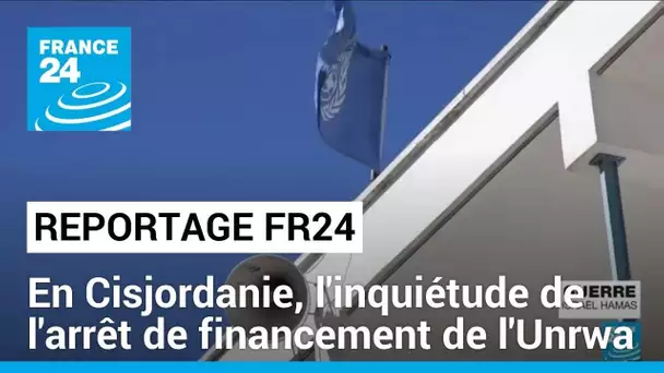 En Cisjordanie occupée, la population inquiète de l'arrêt de financement de l'Unrwa • FRANCE 24