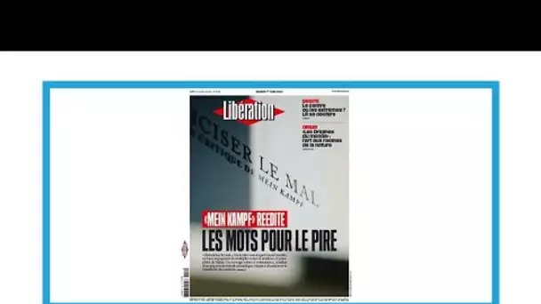 Repuclication de "Mein Kampf" en France: "Les mots pour le pire"