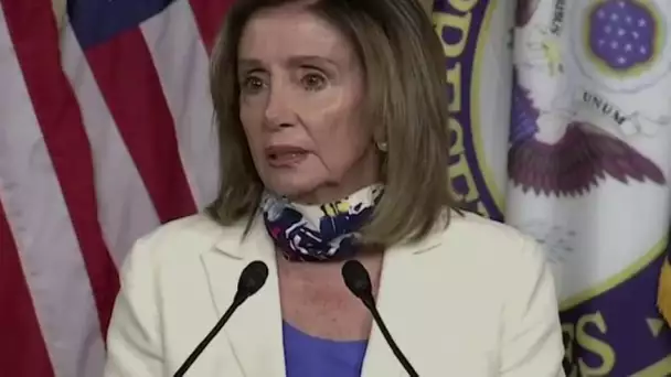 Coronavirus: pour Nancy Pelosi, "Donald Trump est comme un homme qui refuse de demander son chemin"