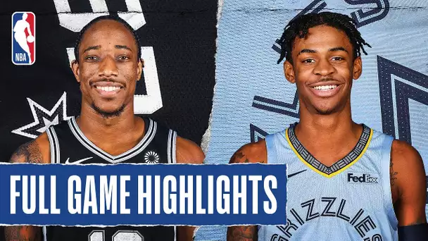 SPURS at GRIZZLIES | FULL GAME HIGHLIGHTS | January 10, 2020