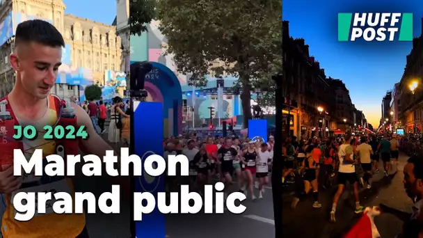 Les images du départ du « Marathon pour tous » dans les rues de Paris