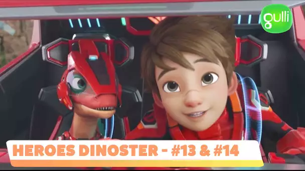 HEROES DINOSTER 🤖🦕 Le combat des Titans + Le cracheur de feu (Ep 13 et 14) ✨ GULLI M6+