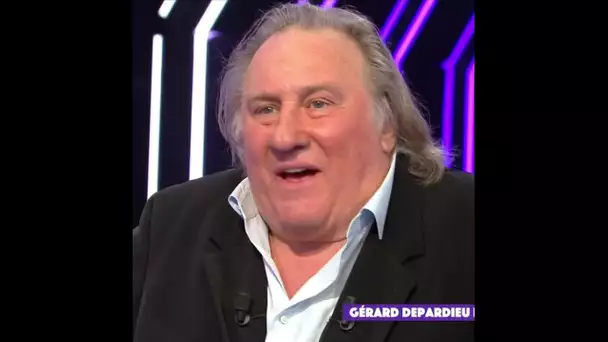 Gérard Depardieu a-t-il une oreillette sur les plateaux de cinéma ? Il répond à...