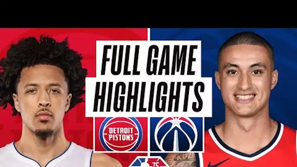 PISTONS at WIZARDS | FULL GAME HIGHLIGHTS | March 1, 2022