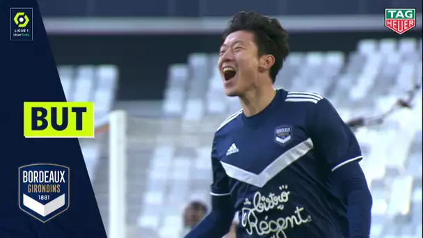 But Ui Jo HWANG (11' - FC GIRONDINS DE BORDEAUX) FC GIRONDINS DE BORDEAUX - ANGERS SCO (2-1) 20/21