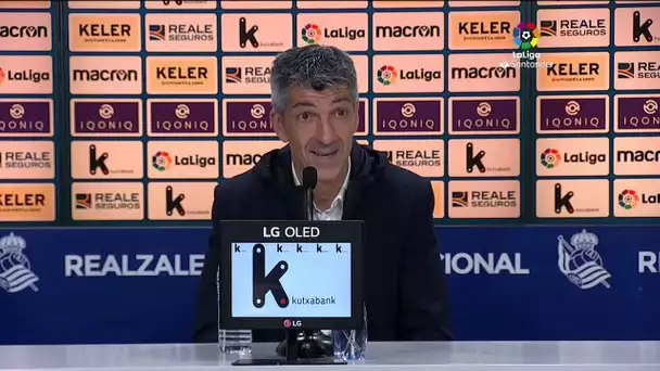 Rueda de prensa Real Sociedad vs Elche CF