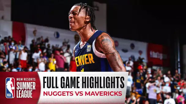 NUGGETS at MAVERICKS | NBA SUMMER LEAGUE | FULL GAME HIGHLIGHTS