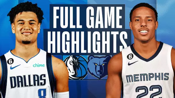 MAVERICKS at GRIZZLIES | FULL GAME HIGHLIGHTS | March 11, 2023